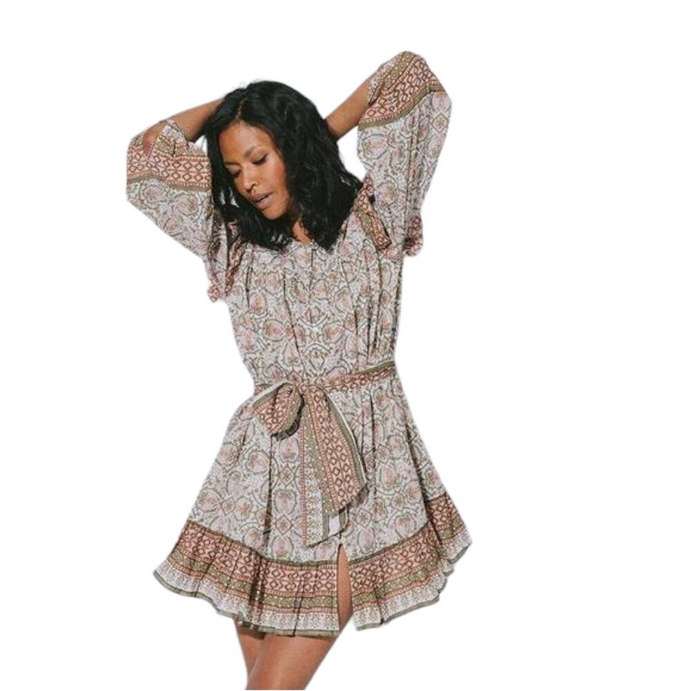 Cleobella Mosaic Block Print Susie Mini Dress NWT - image 4